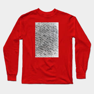 Perfectly Etched Stone Surface Pattern Long Sleeve T-Shirt